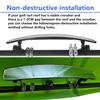 Golf Cart Rear View MirrorHKOO 16.5 Inch Extra Wide Panoramic Golf Cart Rear View Mirror Fit for EZGO, Yamaha, Club Car view 2