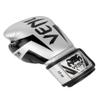 Venum Elite Boxing Gloves - Silver/Black view 2