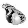 Venum Elite Boxing Gloves - Silver/Black view 3