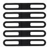 RiToEasysports Strap Bandage, 5Pcs Silicone Fixed Strap Bandage Flashlight Mount Holder Accessories Flashlight Mount Flashlight Mount view 1