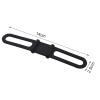 RiToEasysports Strap Bandage, 5Pcs Silicone Fixed Strap Bandage Flashlight Mount Holder Accessories Flashlight Mount Flashlight Mount view 2