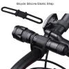 RiToEasysports Strap Bandage, 5Pcs Silicone Fixed Strap Bandage Flashlight Mount Holder Accessories Flashlight Mount Flashlight Mount view 4