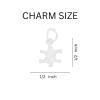 10 Pack Silver Puzzle Piece Necklaces  Autism Awareness Silver Puzzle Piece Shaped Charm Necklaces  Autism/Aspergers Necklaces Perfect for Fundraising, Awareness Events and Gift-Giving! view 4