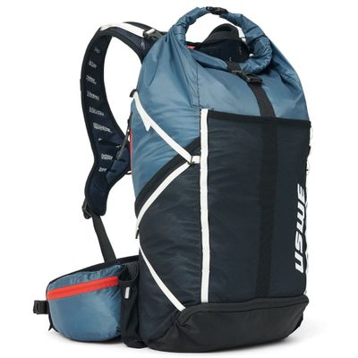 USWE HAJKER ULTRA 30L DAYPACK, Adventure Daypack with Waterproof Rolltop, for Men and Women, Blue