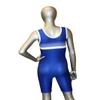 Matman USA The Trojan Women's Wrestling Singlet (Blue, X-Small) view 4