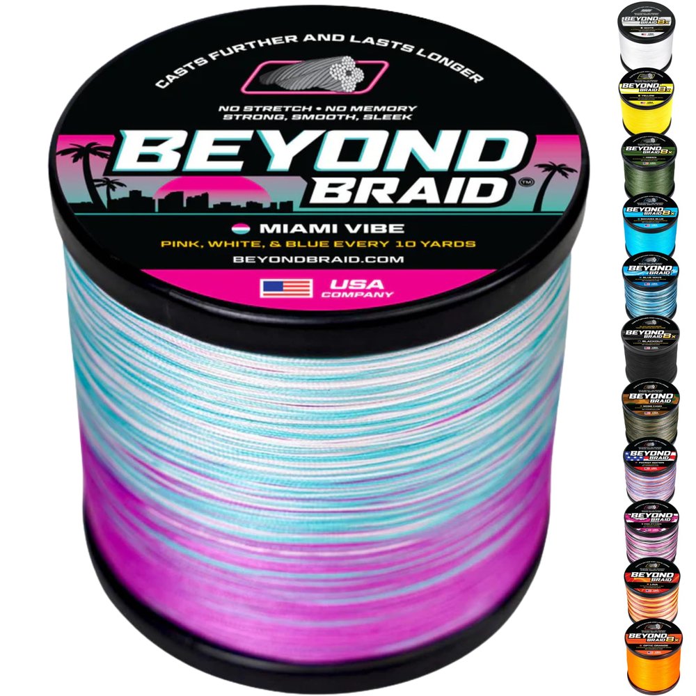 Beyond Braid Miami Vibe 500 Yards 20LB