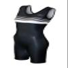 Matman USA The Trojan Women's Wrestling Singlet (Black, Small) view 1