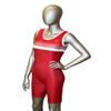 Matman USA The Trojan Women's Wrestling Singlet (Red, X-Large) view 2
