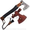 VIKING HOUSE Viking Axe - Beautiful Custom Handmade Bearded Axe, Best Gift for Men, Best Birthday Gift with Sheath (RS-004) view 2