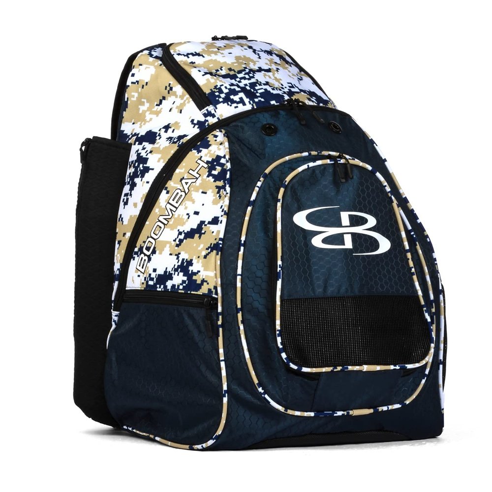 Boombah Squadron Bat Pack Digital Camo Navy/Vegas Gold