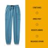 Carhartt Force Cross-Flex Womens Jogger Scrub Pant  Azure Blue, 2X L Petite view 2