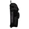 Boombah Rolling Superpack Baseball/Softball Gear Bag - 23-1/2" x 13-1/2" x 9-1/2" - Telescopic Handle - Holds 4 Bats - Wheeled Version - USA Defend Black/Steel view 2
