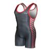 Matman USA The Divergent Men's Wrestling Singlet (Black, Large) view 1