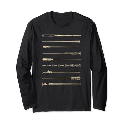 Fantastic Beasts: The Crimes of Grindelwald Wands Long Sleeve T-Shirt