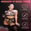 DERINODEM Sex Whip 18" Black Flogger 27" BDSM Starter Kit Floggers and Paddles and Whips Sex view 2