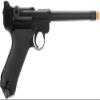 Evike Airsoft - AW Custom 6" Luger P08 Gas Blowback Airsoft Pistol (Color: Silver/Black) view 4