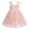 Baby Girls Sequin Polka Dot Tutu Dress Summer Sleeveless Backless Princess Birthday Party Dresses Toddler Little Girl First Communion Pageant Flower Bow Sundress Clothes Pink - Daisy 12-18 Months view 3
