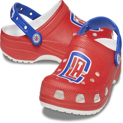 Crocs Unisex-Adult NBA Classic Clogs, Basketball Gifts, Los Angeles Clippers, 13 Men/15 Women
