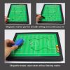 REALN Football Tactics Board Magnetic Soccer Dry Erase Coaches Clipboard-Foldable and Portable Strategy Board Kit (Color : Football-b) view 2