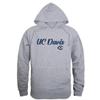 W Republic University of California, Davis Aggies Script Fleece Hoodie Sweatshirts - Heather Grey, Medium view 1