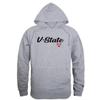 W Republic Valdosta State University Blazers Script Fleece Hoodie Sweatshirts - Heather Grey, Small view 1