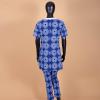 African Clothing for Women Short Sleeve Shirt and Print Pants 2 Piece Set Tracksuit Plus Size Dashiki Casual Outfit 647-3 XXL view 4