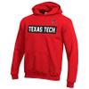 Little King NCAA Youth Boys-Performer-Hoodie Pullover-Texas Tech-Red-Youth Small view 2
