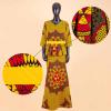 African Clothes for Women Dashiki Print Top and Skirts 2 Piece Set Outfits Ankara Party Wedding Suit M 618-2 view 2