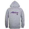 W Republic Albion College Britons Script Hoodie Sweatshirts - Heather Grey, Medium view 1