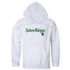 W Republic Eastern Michigan University Eagles Script Fleece Hoodie Sweatshirts - White, X-Large view 1