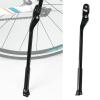 lamphle 14-16 Inch Bike Kickstand Adjustable Height Heavy Duty Bicycle Kickstand Bike Kick Stand Cabon Aluminum Bicycle Kickstand for Kids Bike Easy Release Black view 2