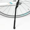 lamphle 14-16 Inch Bike Kickstand Adjustable Height Heavy Duty Bicycle Kickstand Bike Kick Stand Cabon Aluminum Bicycle Kickstand for Kids Bike Easy Release Black view 3