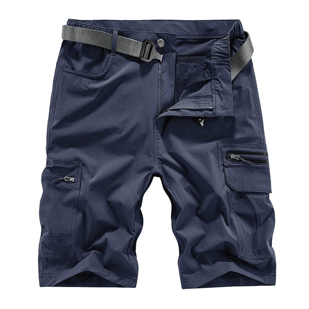 Quick Dry Shorts Casual Men's Exercise Fitness Elastic Workout Hiker Running Gym Utility Short Sports Outdoor Recreation Gear