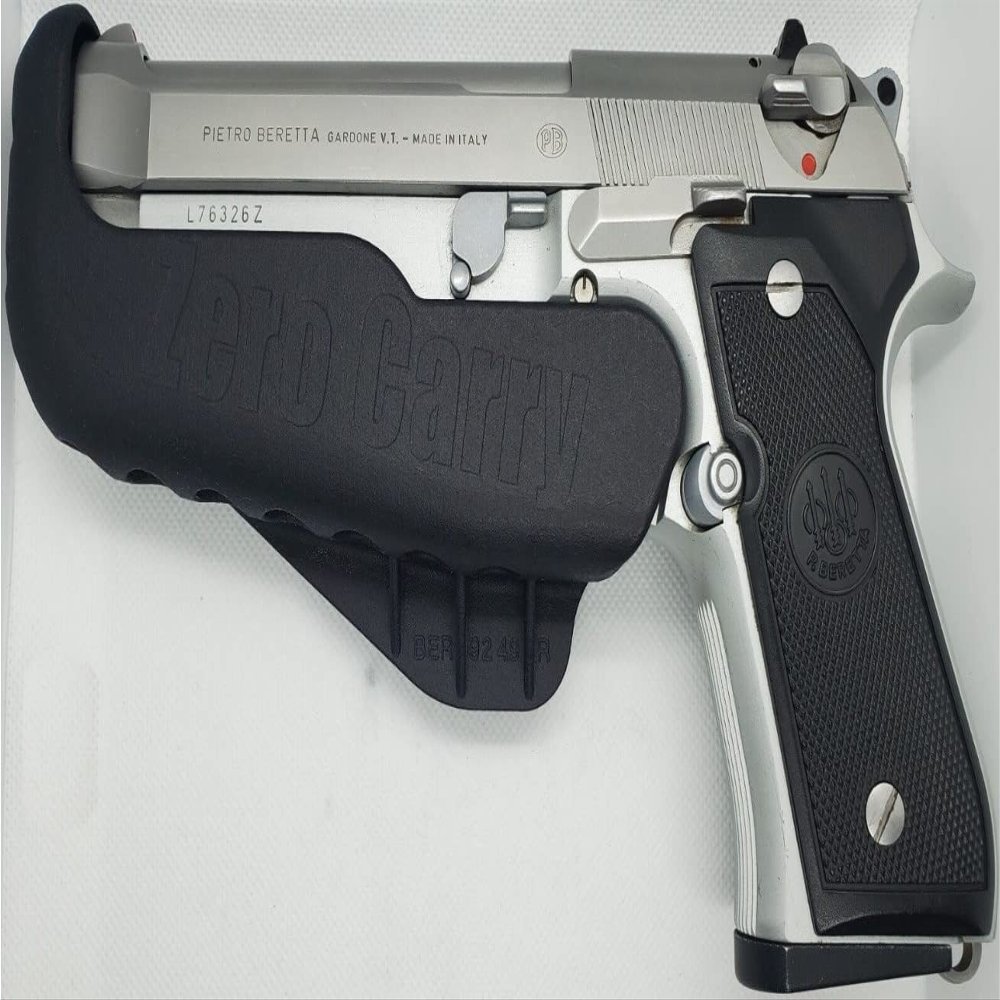Fits Beretta 92FS 4.9 Zero Carry Elite IWB Holster 4 Concealed Carry. Slim as Your Gun. Invisible, Comfortable, & Secure. Built in Retention & Trigger Guard. Lightweight & no Added Bulk (Right)