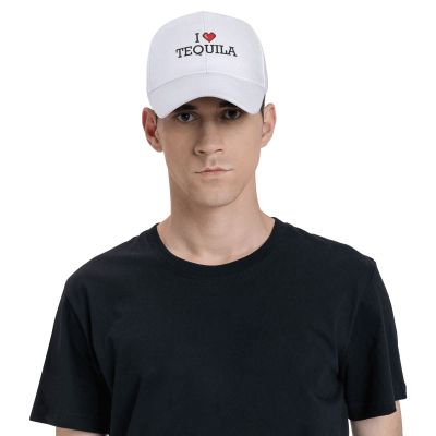 Dad Hats for Men Funny I Love Tequila Casquette Funny Adjustable Baseball Cap