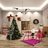 Peakpath Foldable Gymnastics Bar for Kids, Adjustable Height 3-5ft, 330lbs Weight Capacity, Professional Junior Training Equipment for Home, Ideal for Girls & Boys Birthday Gift view 4