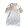 Maiyifu-GJ Men's Heavyweight Lightweight Short Sleeves Super Soft Fabric T-Shirt Casual Loose Plus Size Tee (White,US SIZE M Asia L) view 1