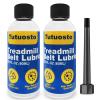2 Pcs Treadmill Lubricant for Belt, 100% Silicone Treadmill Belt Lubricant, 5.6 oz Lubricant, with Precision Screw Cap, Viscosity 500CS, Suitable for Most Treadmills, Silicone Oil for Acrylic Pouring view 1