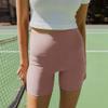 5 Biker Shorts for Women - High Waist Tummy Control Stretch Spandex Workout Yoga Running Gym Underwear, Complexion, One Size view 3