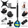 Wettarn 8 Set Volleyball Training Equipment Aid Solo Volleyball Trainer Gift Kit to Practice Serve Include Elastic Resistance Belt Set Spike Trainer Hand Straps Arm Sleeves Knee Pads Backpack Headband view 4