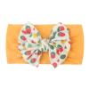 Infant Stretch 1PC Bow Headwear Girls Headband Hairband Watermelon Baby Kids Hair accessories Infant (Orange, One Size) view 1