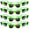 Morcheiong 12 Pack Party Sunglasses in Bulk for Birthday Summer Party Goody Bag Fillers Favors (Green) view 1