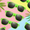 Morcheiong 12 Pack Party Sunglasses in Bulk for Birthday Summer Party Goody Bag Fillers Favors (Green) view 2