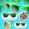 Morcheiong 12 Pack Party Sunglasses in Bulk for Birthday Summer Party Goody Bag Fillers Favors (Green) view 3