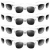 Morcheiong 12 Pack Party Sunglasses in Bulk for Birthday Summer Party Goody Bag Fillers Favors (White) view 1