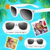 Morcheiong 12 Pack Party Sunglasses in Bulk for Birthday Summer Party Goody Bag Fillers Favors (White) view 3