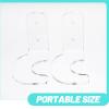 BESPORTBLE Elegant Baseball Bat Wall Mount Display Rack 1 Set Perfect for Home or Office view 2