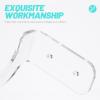 BESPORTBLE Elegant Baseball Bat Wall Mount Display Rack 1 Set Perfect for Home or Office view 3