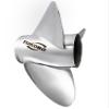 TUNORD OEM Grade 3-Blades Stainless Steel Propeller for Boat Outboard Engines (for Mercury 25-70HP with 3-1/4" Gearcase, 10 3/4" Diameter x 12" Pitch RH) view 1