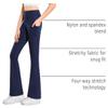 Stelle Girls Flare Leggings with Pockets High Waisted Bootcut Yoga Pants view 4